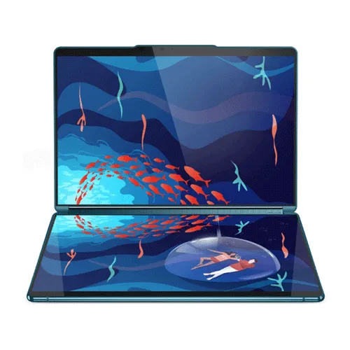 Film Protection écran Mat Anti-reflet Pour Lenovo Yoga Book 9i Gen 10 - Verre Hybride 9H, Anti-traces
