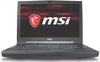 Msi GT75 Titan 9SF